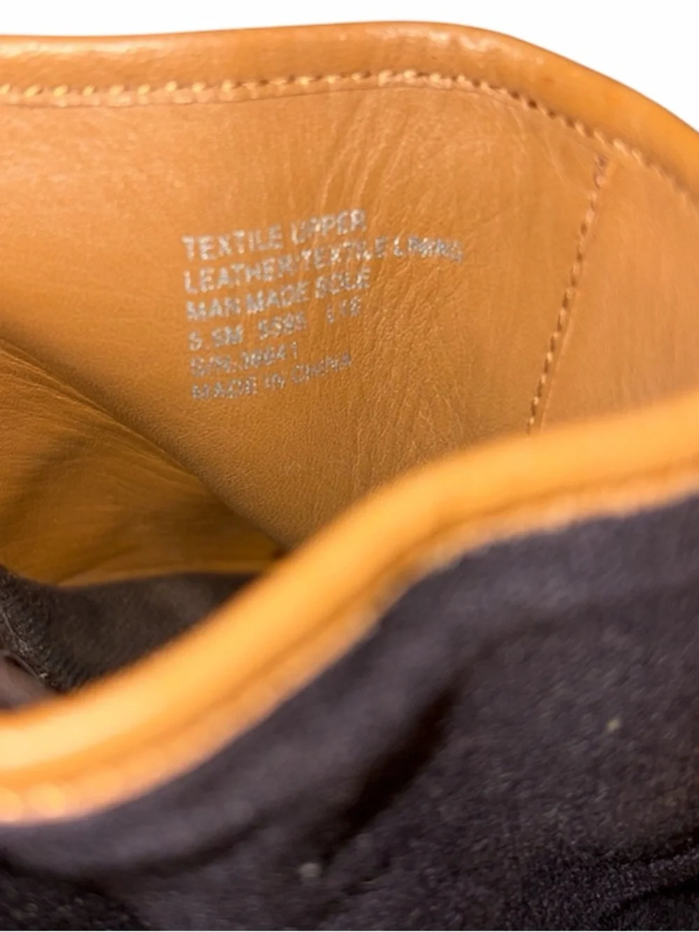 Tory Burch Black Canvas Espadrille Peep Toe Wedge Mules 5.5